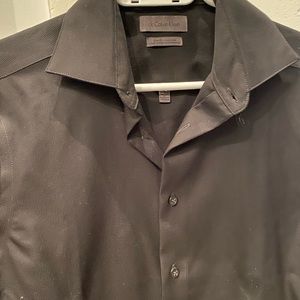 calvin klein men’s black shirt